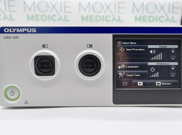 Used OLYMPUS USG-400 Ultrasonic Generator Surgical System Thunderbeat Platform 