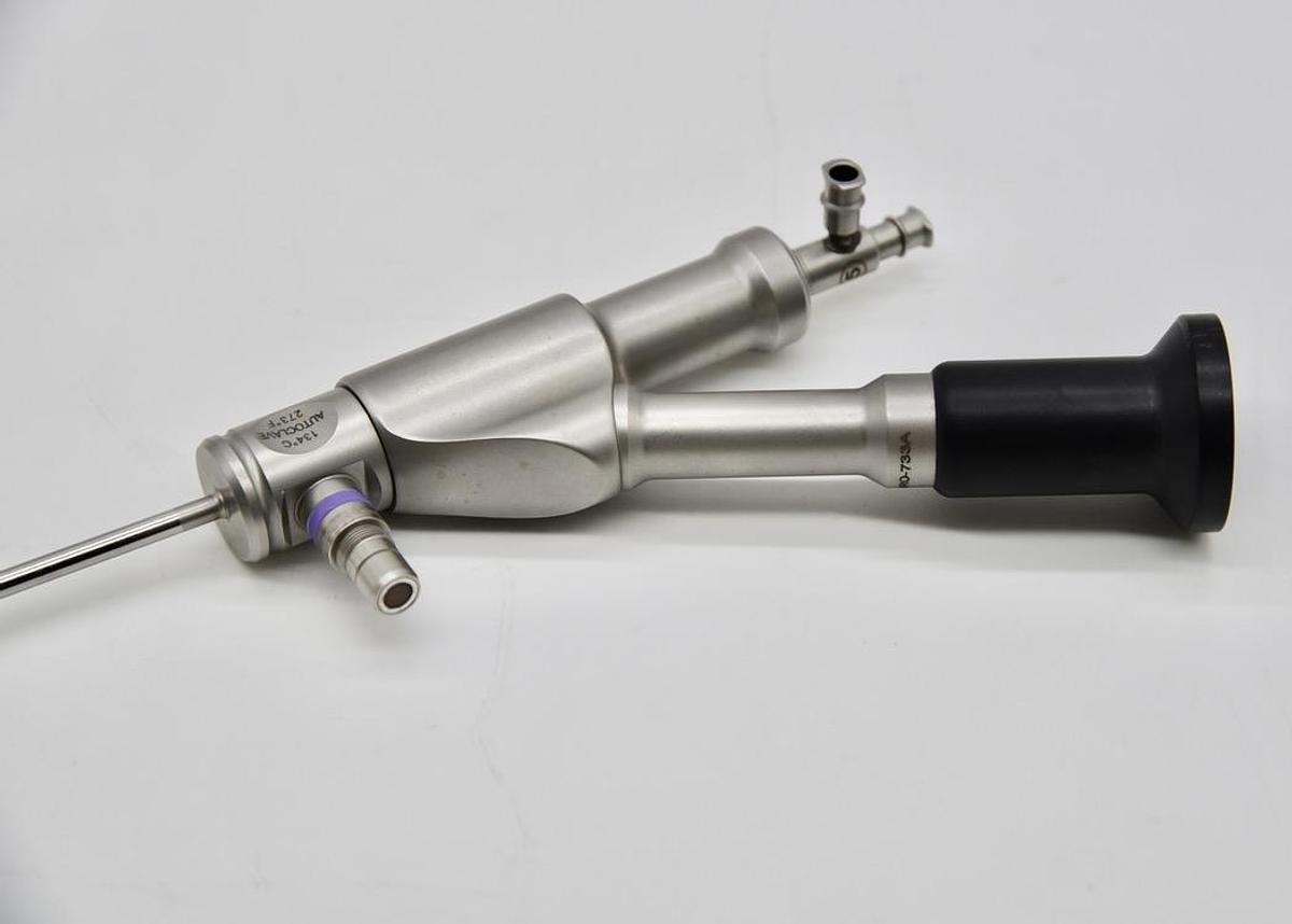 Used Gyrus ACMI MRO-733A SlimLine™ Self-Dilating Autoclavable Operating Semi-Rigid Ureteroscope
