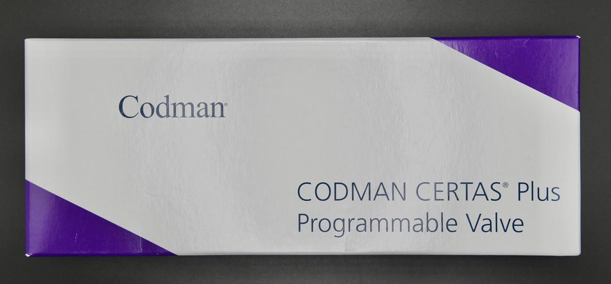 82-8814PL Integra CODMAN CERTAS Plus 828814PL Programmable In-Line Valve, In-Date