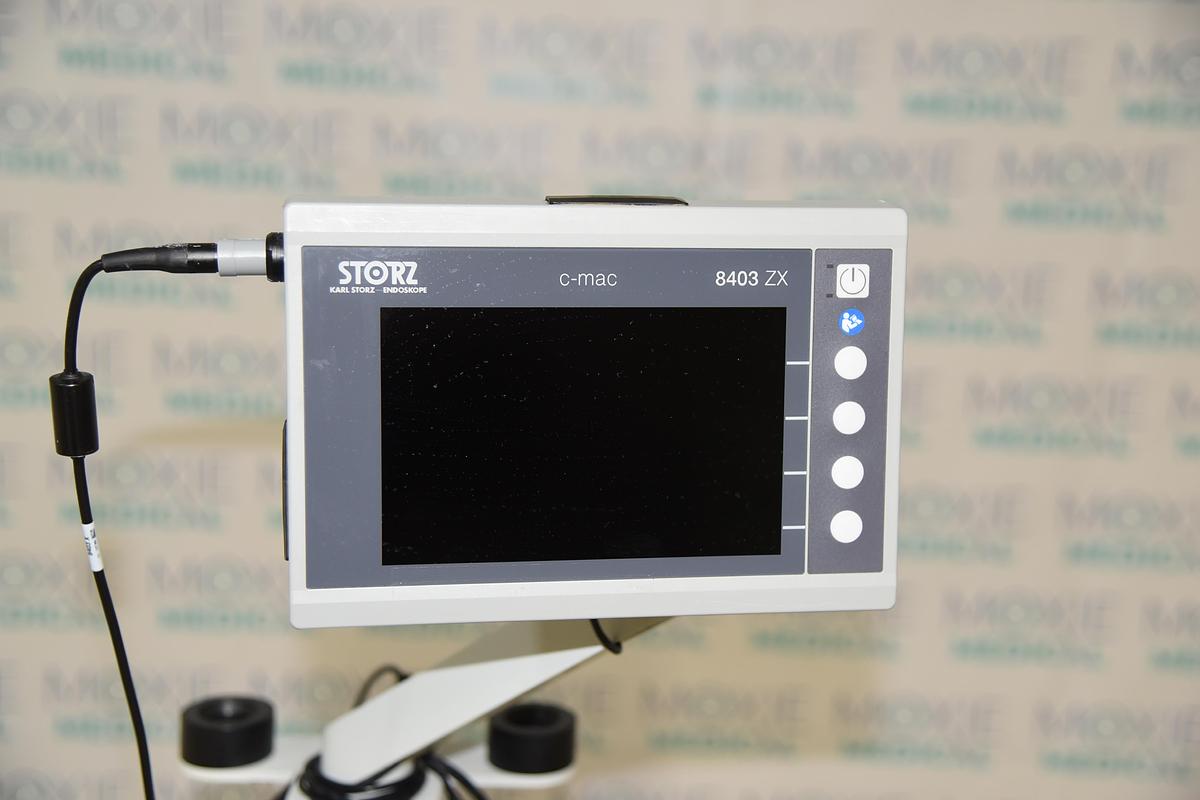 Refurbished KARL STORZ C-MAC 8403ZX Video Laryngoscope + 8402XS Imager