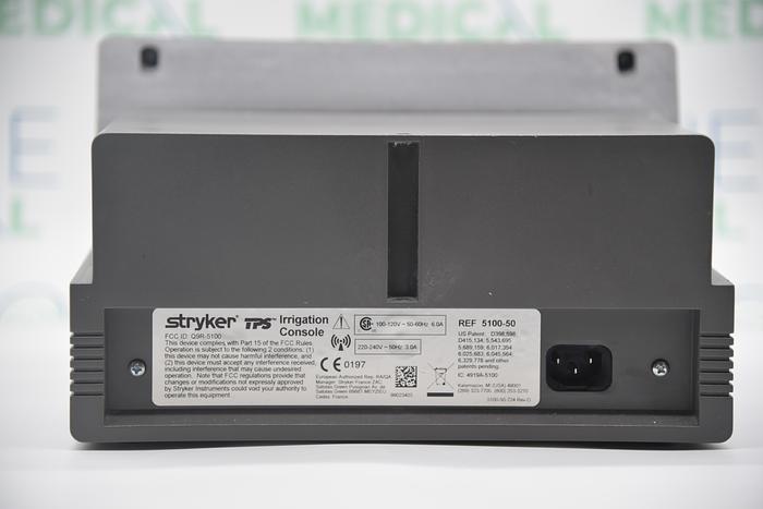 Used Stryker 5100-50 TPS Console with Irrigation Adaptor