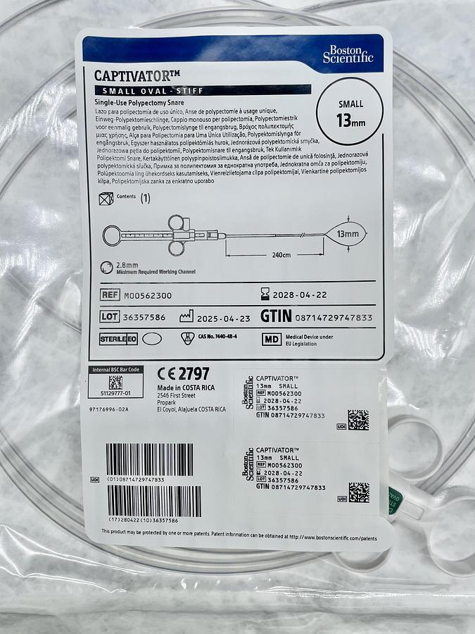 Boston Scientific CAPTIVATOR M00562300 Polypectomy Snare
