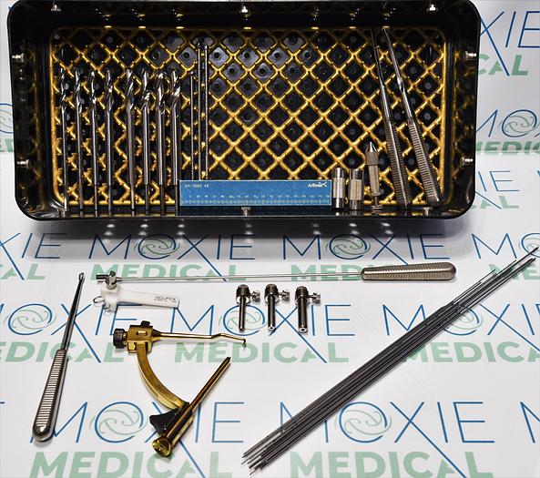 Used SMITH & NEPHEW ACUFEX DIRECTOR CRUCIATE RECONSTRUCTION DRILL GUIDE SYSTEM