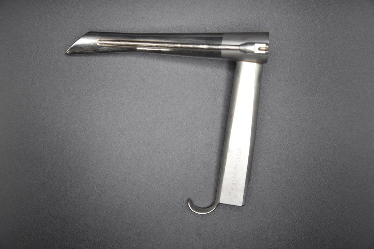 Used Karl Storz 8574J Benjamin Operating Laryngoscope Pediatric W1228 ENT Laryngology