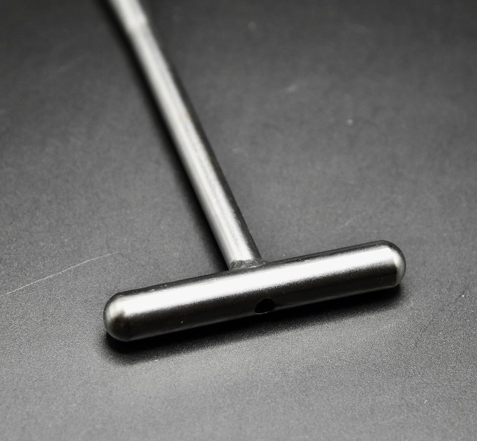 Used Synthes 355.14 T-Handle 11mm Cannulated Socket Wrench