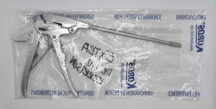 Used Koros 7376-41 Rongeur 1mm x 40 deg