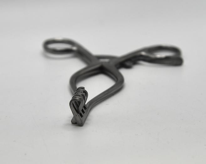 Used Pilling 16-5362 Weitlaner Retractor, 3X4 Prongs, 6.5" Length