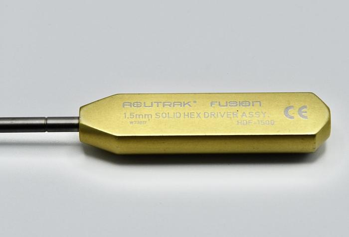 Used ACUTRAK FUSION 1.5MM SOLID HEX DRIVER ASSY HDF-1500