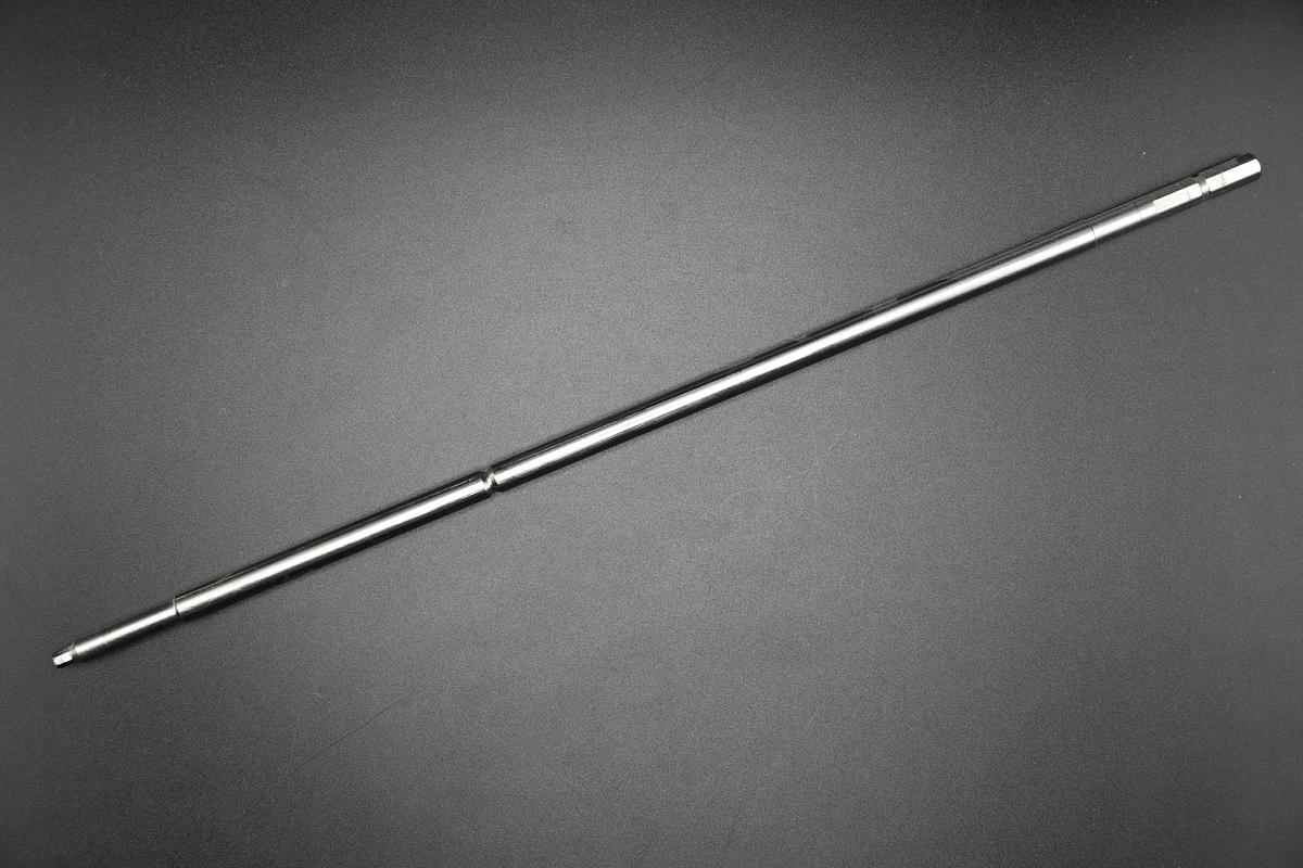 Used Synthes 3.5mm LONG HEXAGONAL SCREWDRIVER SHAFT, 6.0mm HEX COUPLING, 388.329