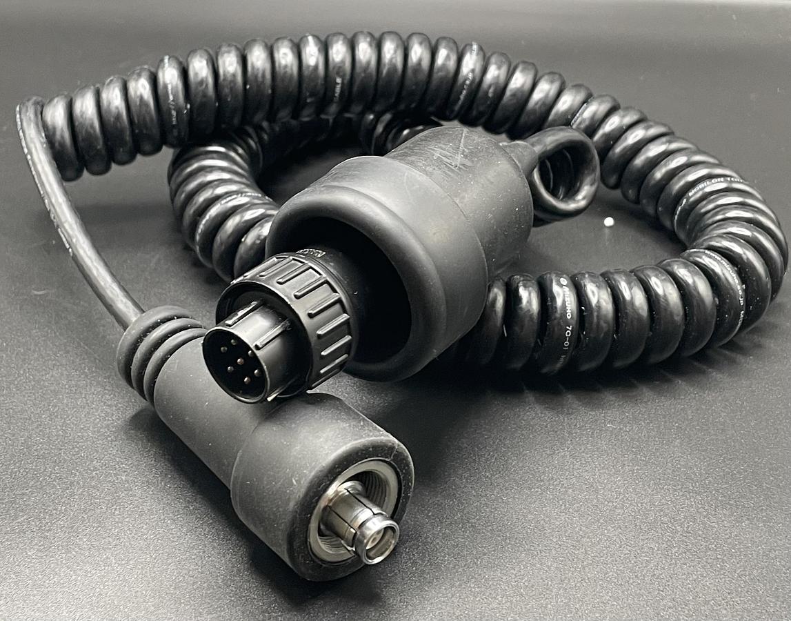 Used MIZUHO OSI 7C-01 Mobilon Tough Cable Coiled Hook Motor Cable