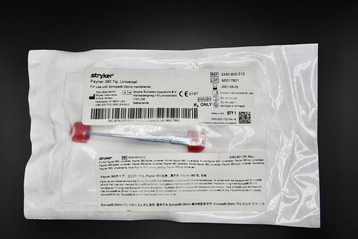 Stryker 5450-800-312 Payner 360 Tip, Universal (X)