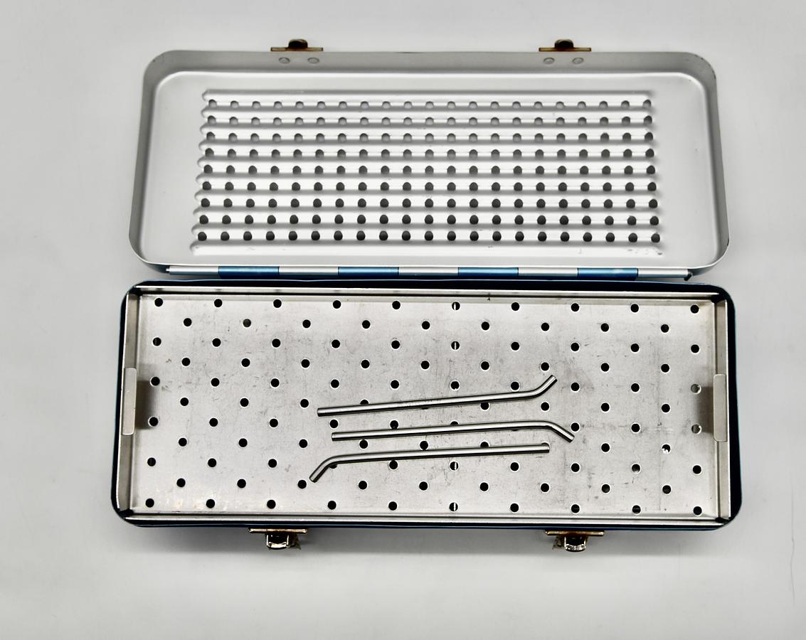 Used Synthes Interchangeable Gouge Impactor Set with Case