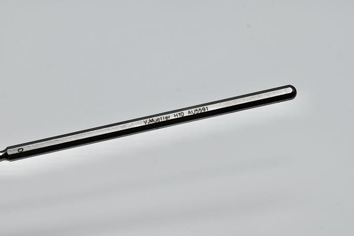 Used V. Mueller Surgical ENT Size 0 Buck Ear Curette AU5591