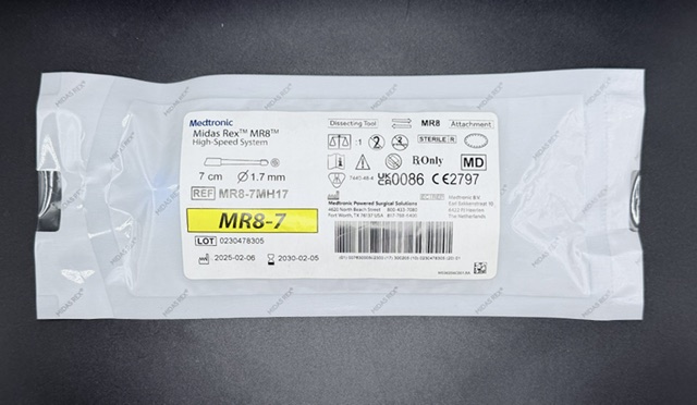 MEDTRONIC POWERED SURGICAL SOLUTIONS MR8-7MH17 Orthopaedic Bur