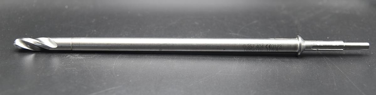 Used Synthes 357.404 Large Tapered Cannulated Drill Bit, 11mm