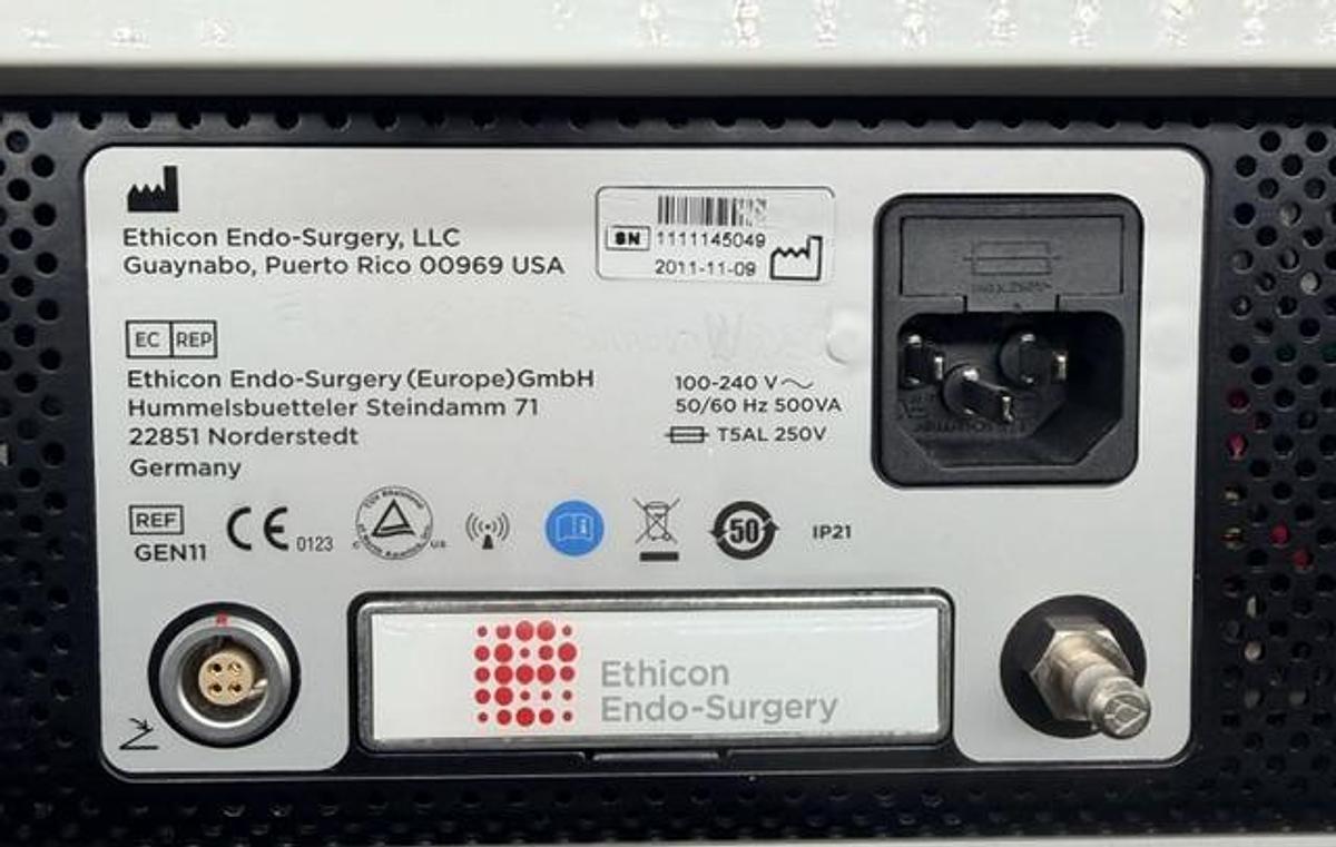 Used Ethicon Gen 11 Harmonic Scalpel Generator with Footswitch