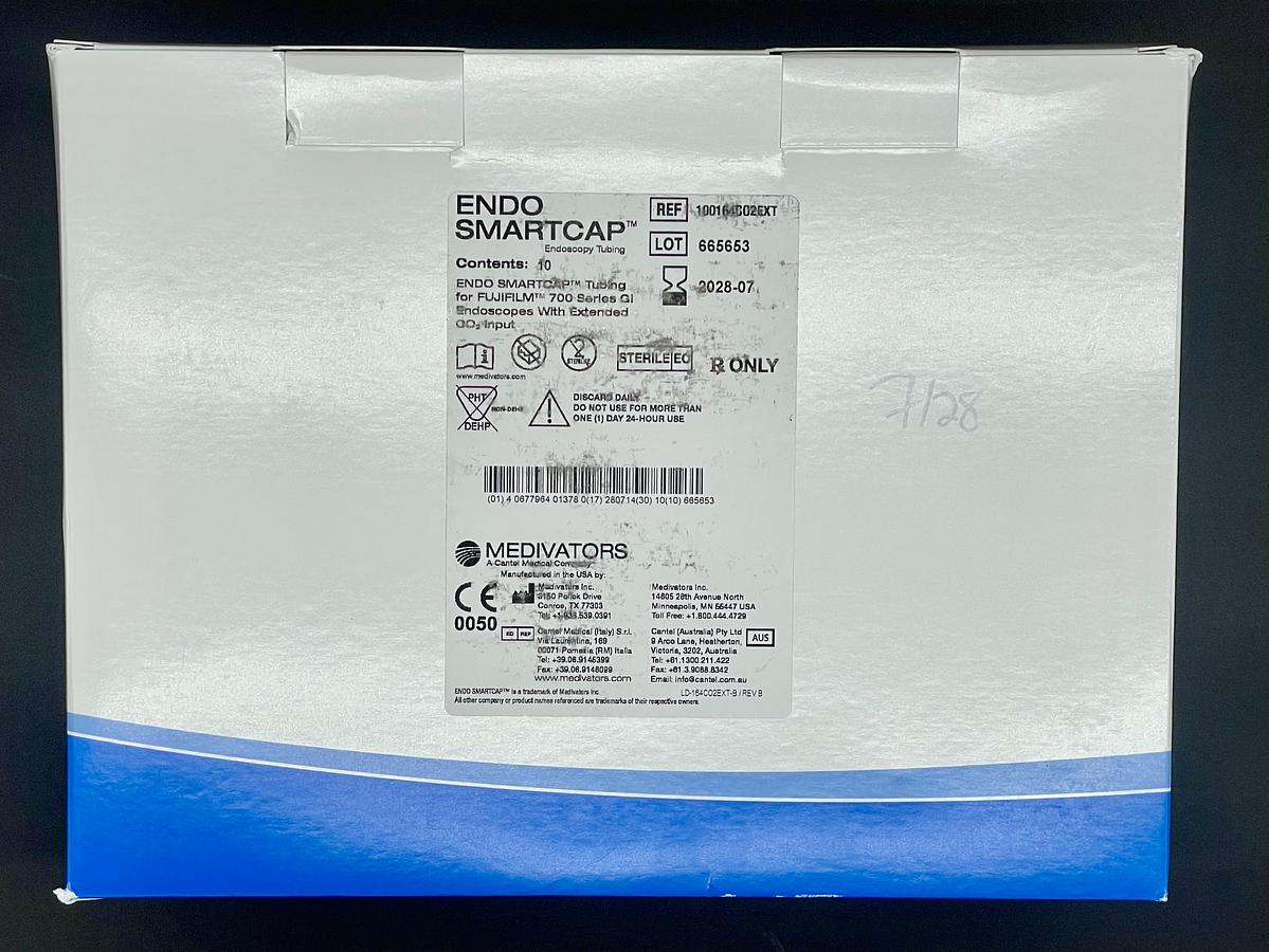 MEDIVATORS 100164CO2EXT Endoscopy CO2 Insufflation Tubing Set Fuji, 10/BX, In-Date