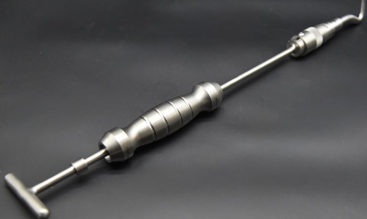 Used Depuy 2709-03-001 Femoral Extraction Slap Hammer and 2709-03-005 Hook Stem Extractor