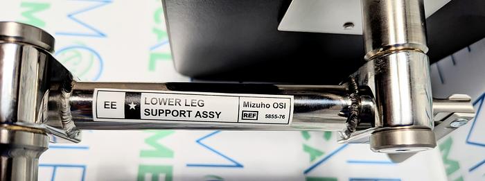 Used MIZUHO 5855-76 OSI EE LOWER LEG SUPPORT ADJUSTABLE ACCESSORY CLAMP INSTRUMENT