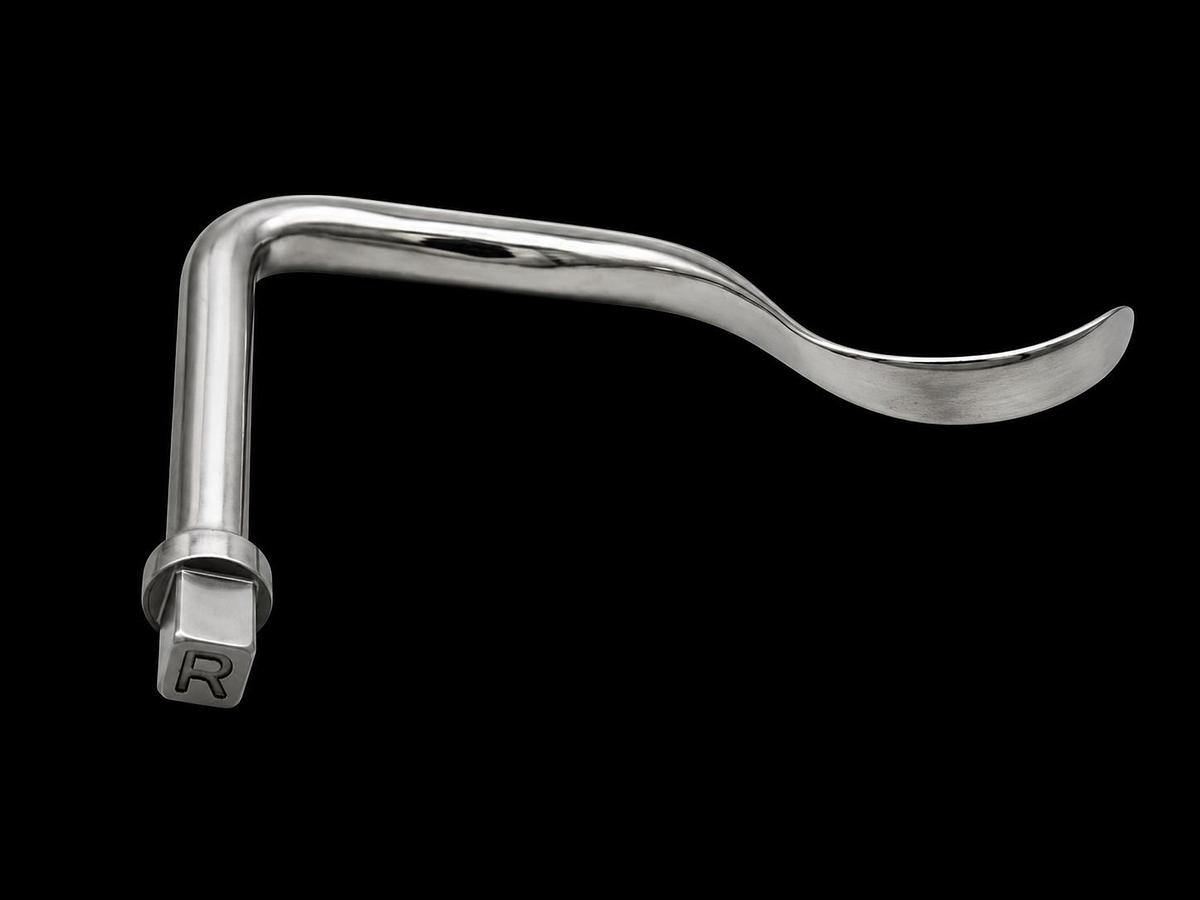 MIZUHO ORTHOPEDIC SYSTEMS 6850-140 Femoral Hook Left Bone Elevator and 6850-144 Femoral Hook Right Bone Elevator