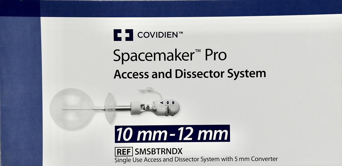 COVIDIEN SMSBTRNDX SPACEMAKER PRO ACCESS AND DISSECTOR SYSTEM 10 MM - 12 MM WITH 5 MM CONVERTER