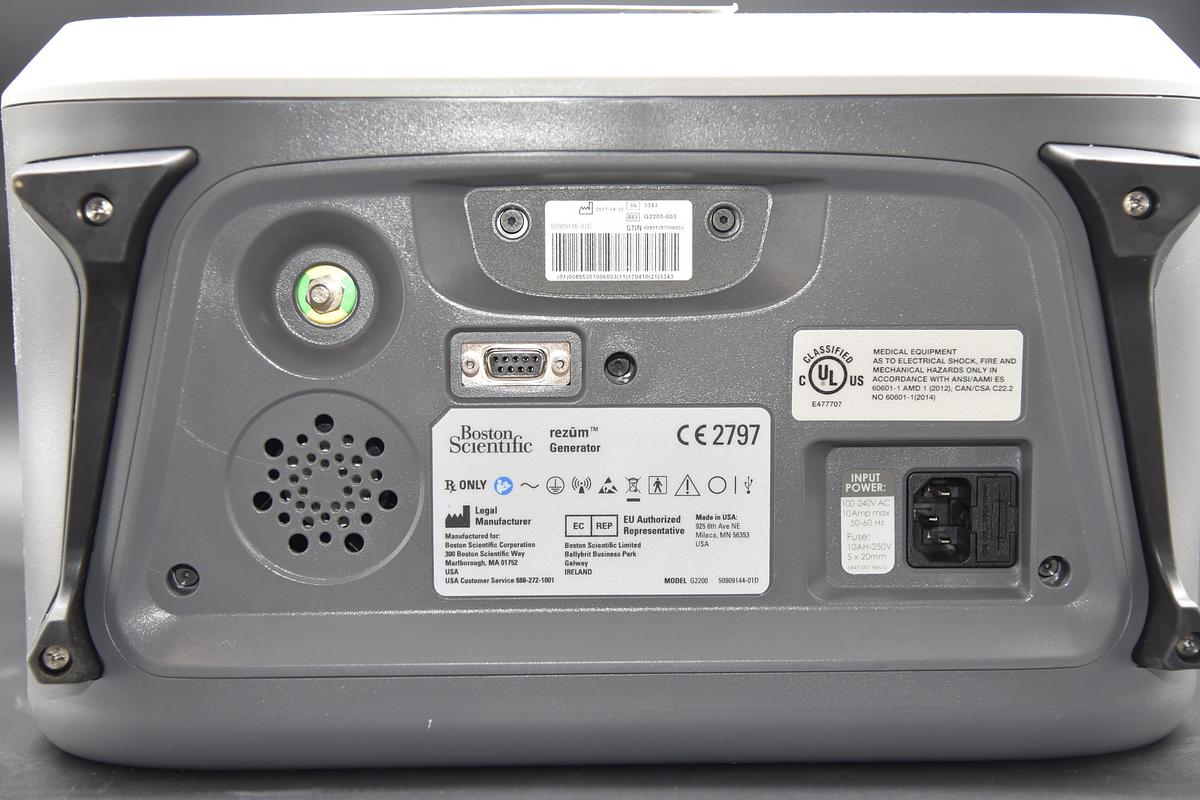 Used Boston Scientific Rezum G2200 Electrosurgical System Generator