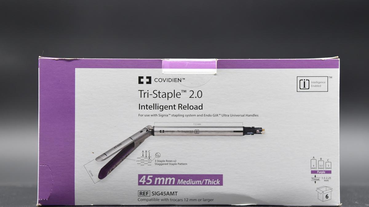 In-Date Covidien AutoSuture Reloads SIG45AMT Medtronic Signia Tri-Staple 2.0 Reload, 45mm Medium/Thick Tissue, Purple box of 6