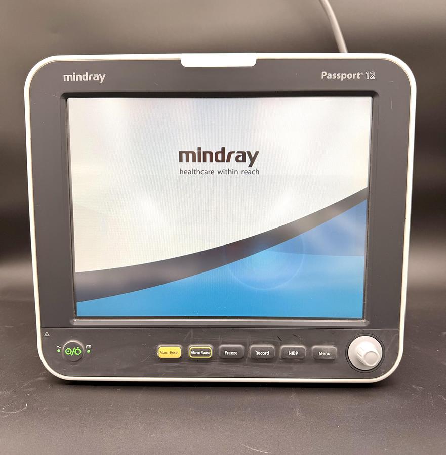 Used Mindray Passport 12 W/CO2 Multiparameter Patient Monitor, 6105F-PA00001