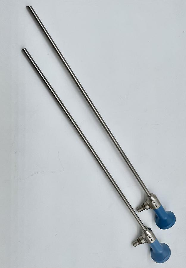 Used Stryker 502-539-010 and 502-539-030 Autoclavable Ideal Eyes Laparoscope