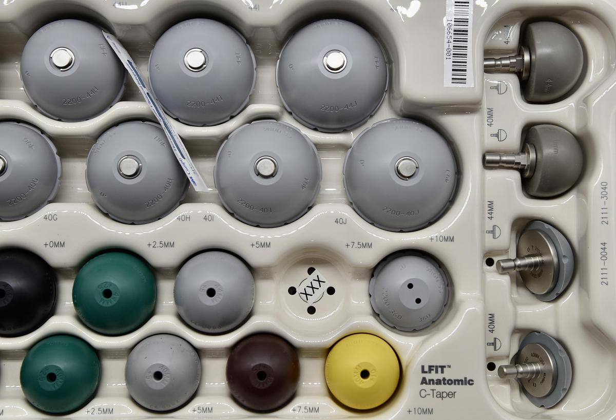 Used Stryker Trident Acetabular System LFIT ANATOMIC 2402-1030 C-Taper Instrument Set