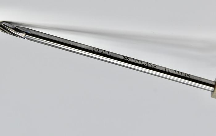 Used SYNTHES 511.432 4.0mm 3-Flute Drill Bit w/ Brad Point Drill Bit