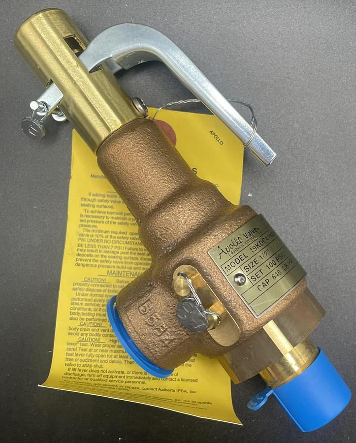 Steris P764323-459 Safety Valve Pressure Relief Valve