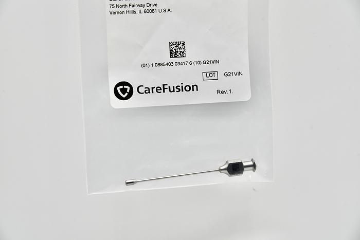 V. MUELLER CH8084 ZANGER CANNULA MALLEABLE, LUER LOCK TIP 4MM, OVERALL LENGTH 2-1/2" (6.3CM)