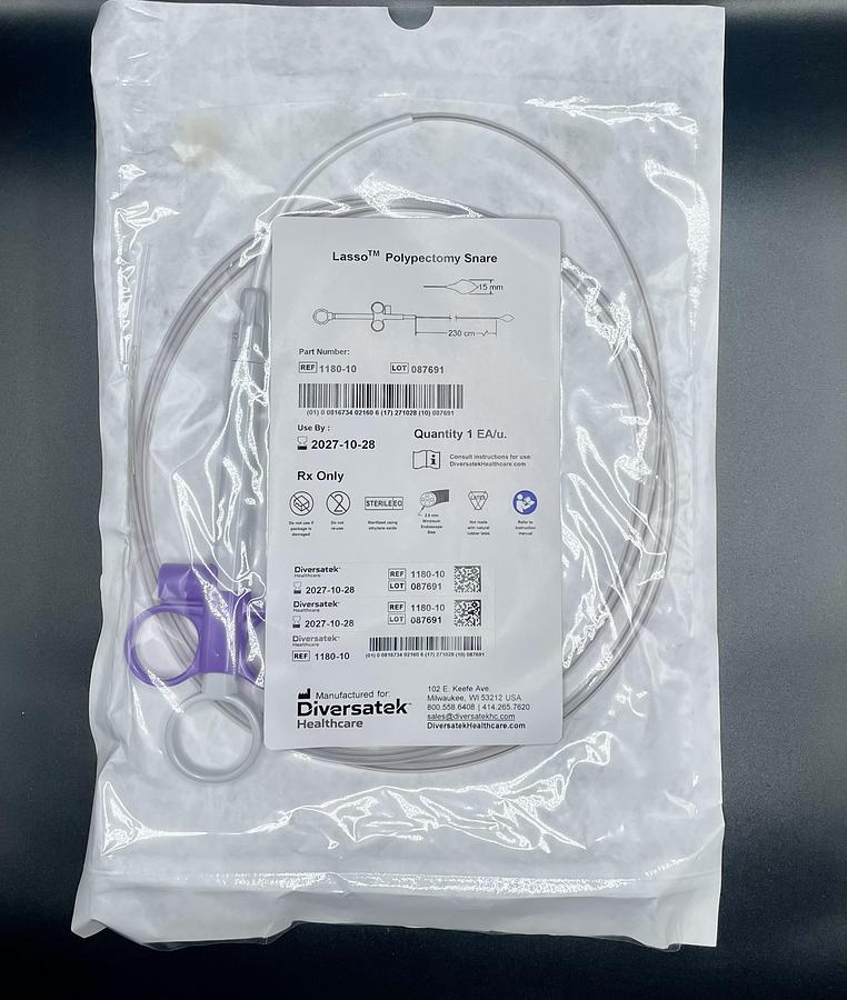 DIVERSATEK HEALTHCARE 1180-10 Lasso Polypectomy Snare