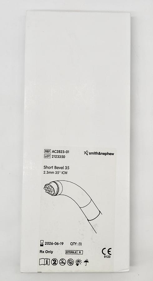 AC2823-01 - Smith Nephew 2.3mm 35 Deg Short Bevel with Cable (Each) REF: AC2823-01