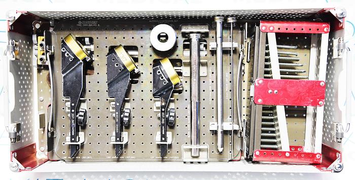 Used TITANIUM TROCHANTERIC FIXATION NAIL LOCKING SET