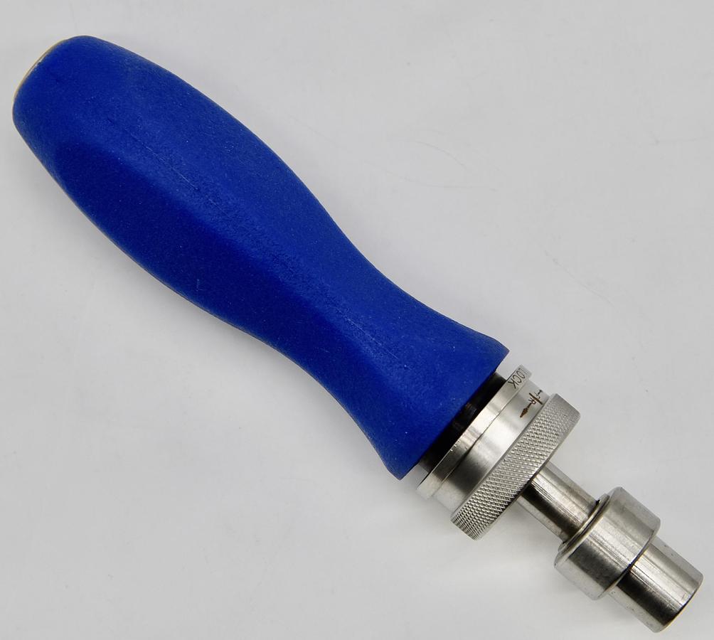 Used Arthrex AR-1999 Ratcheting Screwdriver Blue Handle