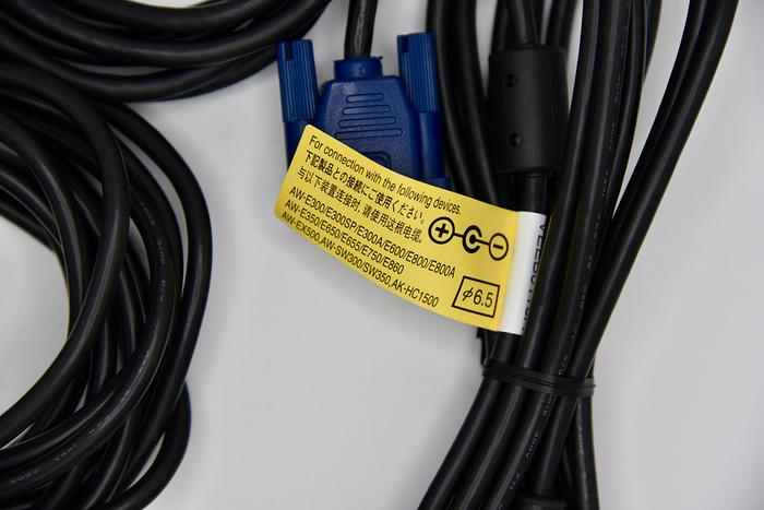 Panasonic AW-PS551P Power Supply for Pt and Cameras AW-PS551P AC Power Adapter, Power Cord, VEEB0115A DC Cable with 5.5mm Plug (9.9'), VEEB0116A DC Cable with 6.5mm Plug (9.9'
