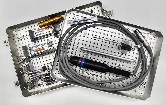 Used BME Surgical Orthopedic OSStaple OSSplate Instrument Set 