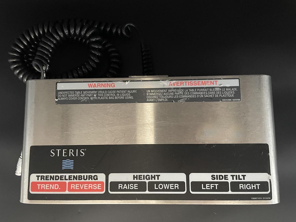 Used STERIS 136807-015 Surgical Table Foot Switch with Trendelenburg