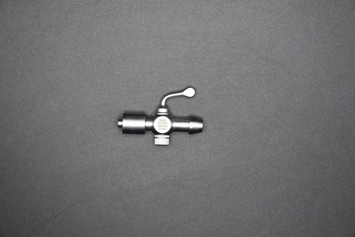 Used Karl Storz 27502 Luer-lock Connector With Stopcock