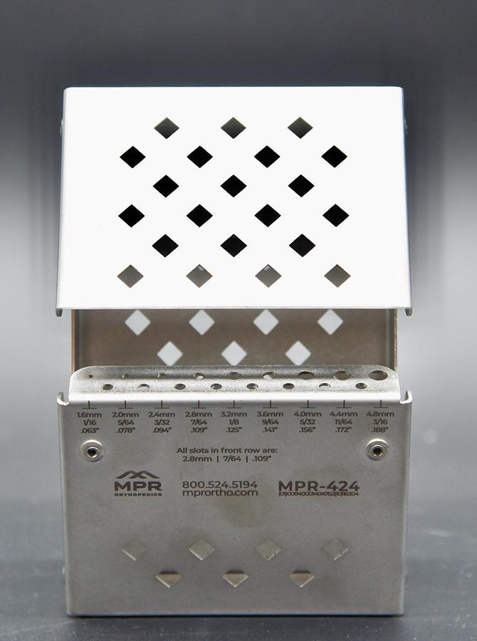 MPR Orthopedics MPR-424 Folding Drill Bit Case