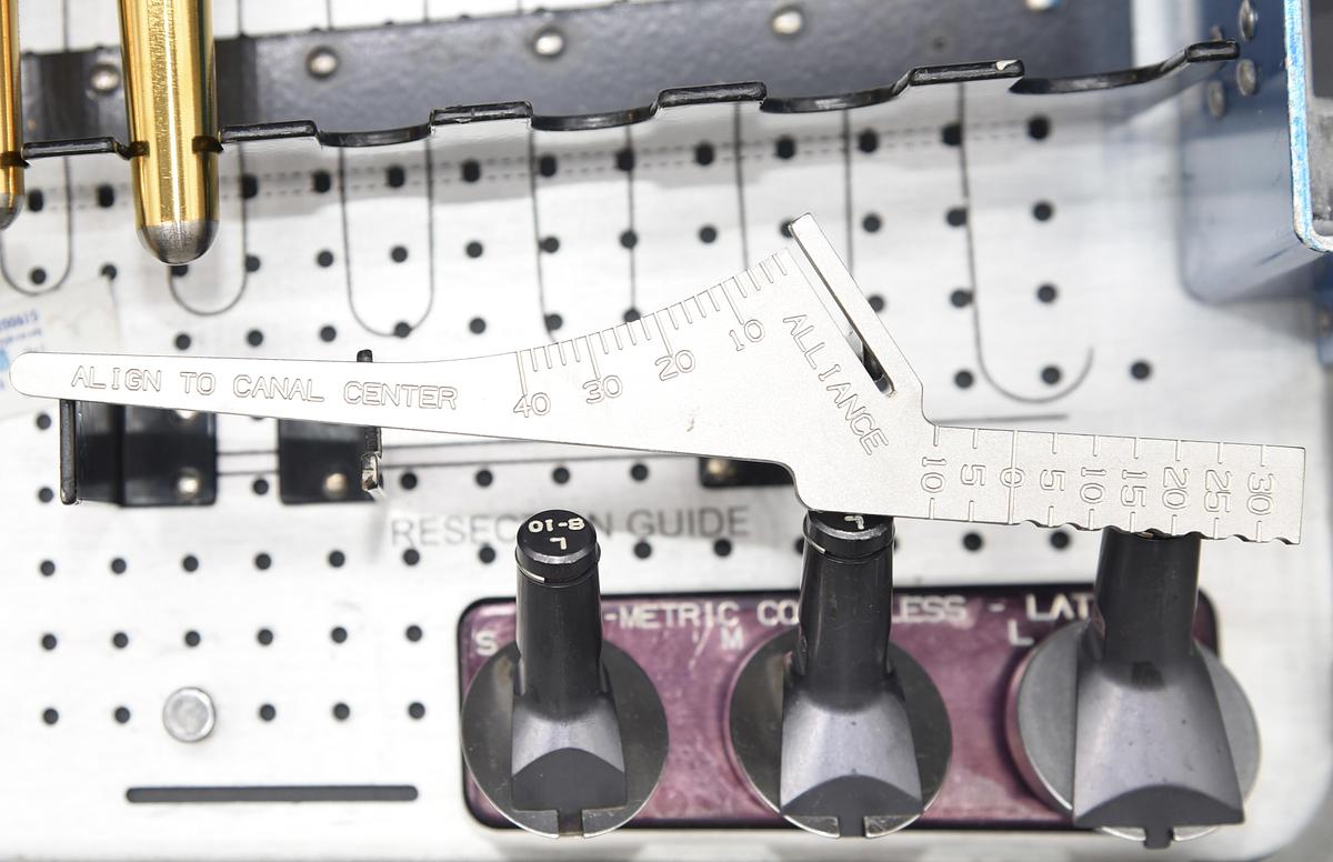 Used Biomet 595105 Exact Hip Set Alliance Broach Case Orthopedics Trauma