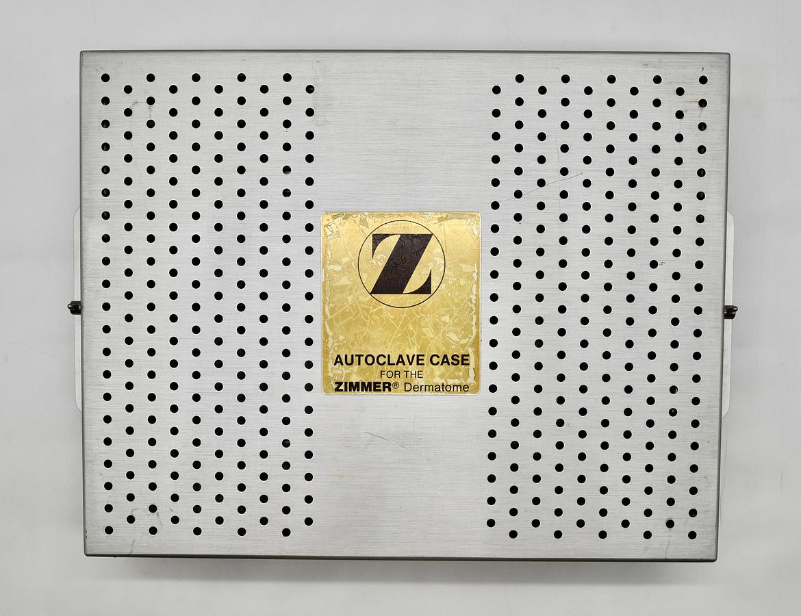 Used Zimmer 8801-01 Air Dermatome Set Precision Skin Grafting System with Width Plate Blades and 5052-10 Hose