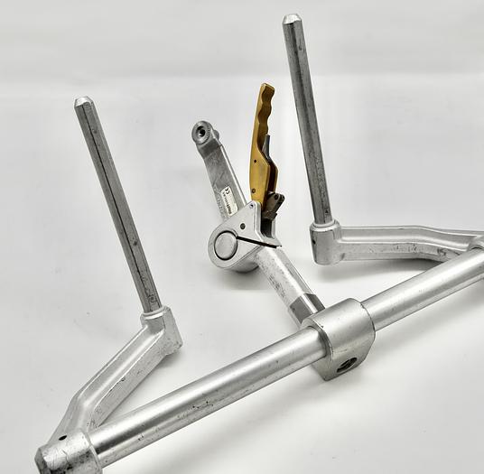 Used Mayfield Integra Ultra Base Unit A2101, A1115 Modified Swivel Adaptor and A1059 Modified Skull Clamp 