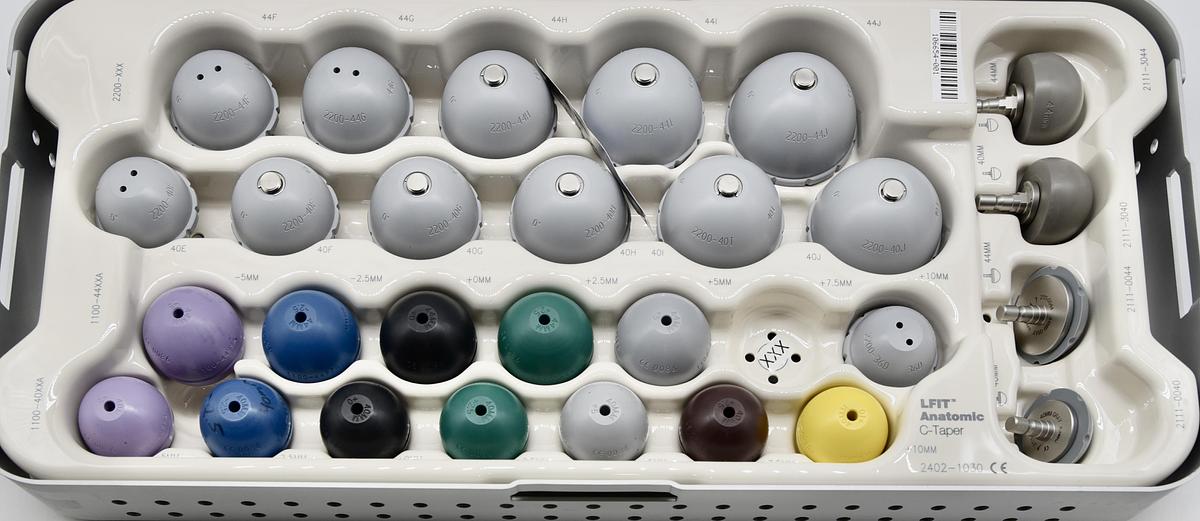 Used Stryker Trident Acetabular System LFIT ANATOMIC 2402-1030 C-Taper Instrument Set