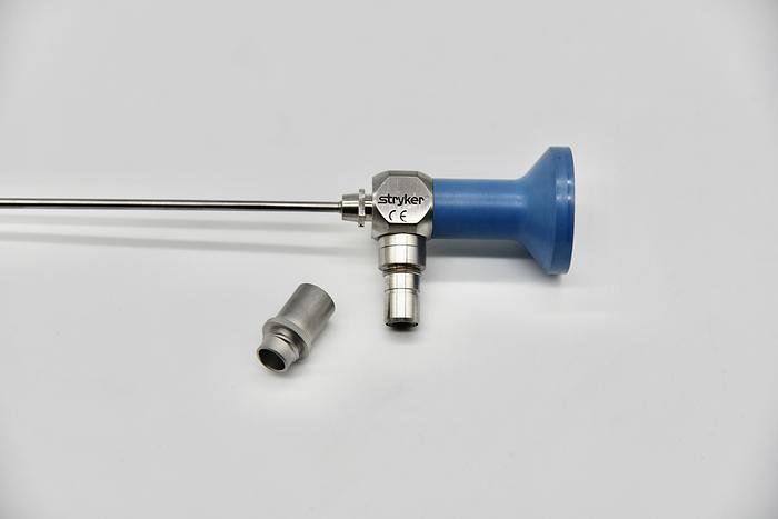 Refurbished Stryker 502-743-030 Hysteroscope 2.7mm x 30 Degree x 27cm with Light Adapter
