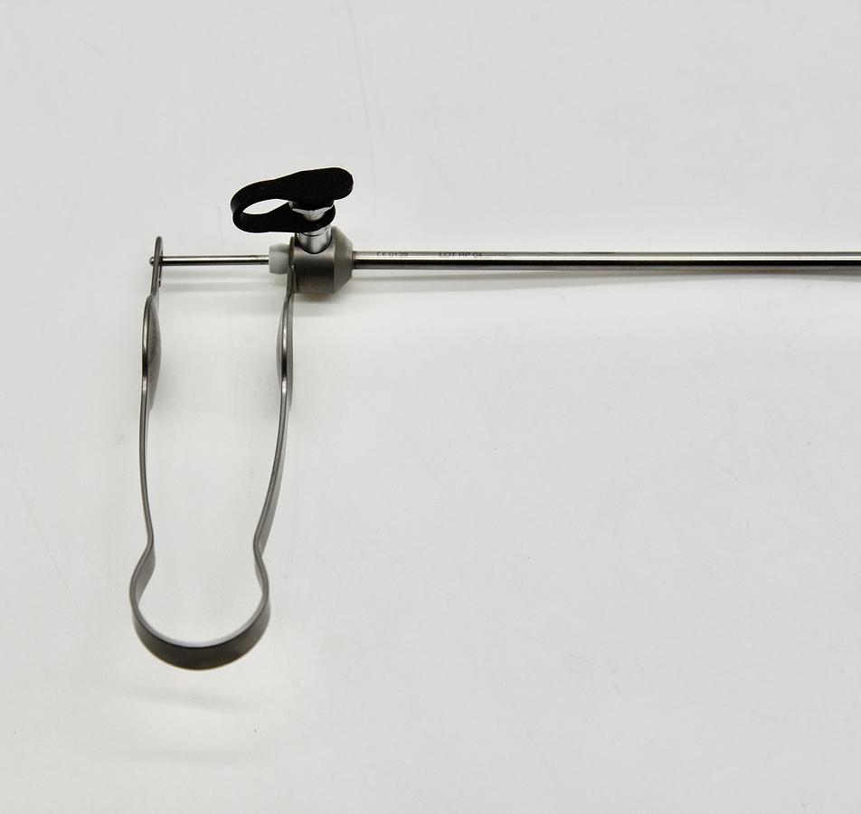 Used Karl Storz 27290H Retractable, 3 Prong, Stone Grasping Forceps, 10.5FR