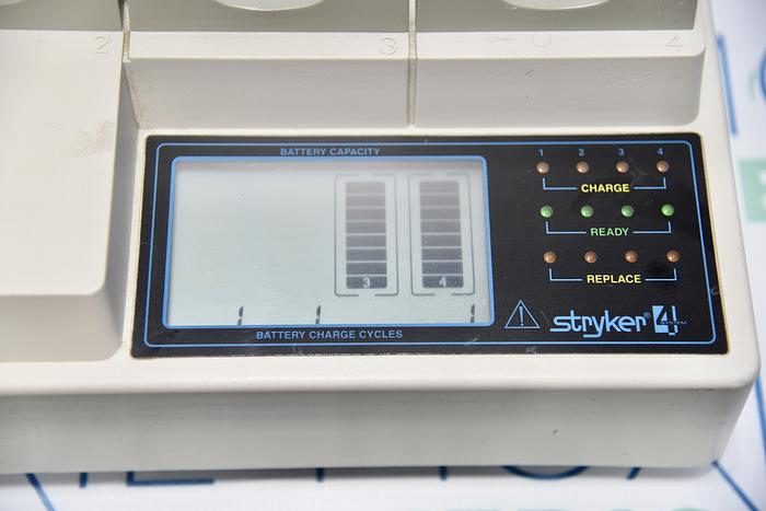 Used Stryker 4110-120 System 4 & 5 Battery Charger, 120 V