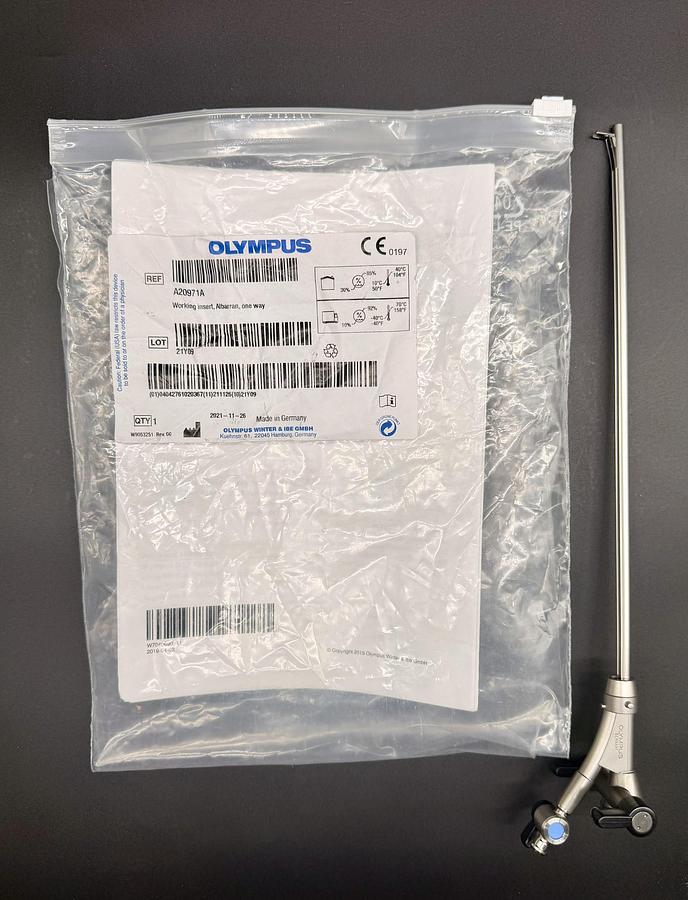 Olympus A20971A Working Insert Albarran One Way Endoscope Adaptor
